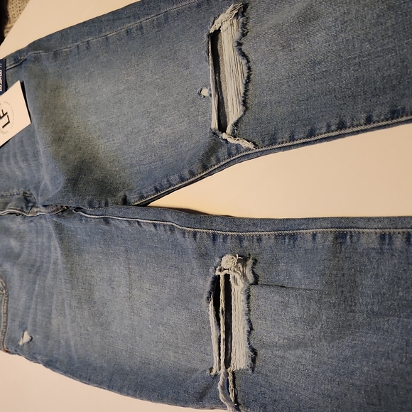 Lovers + Friends  Mason Ripped High Waist Skinny Jeans Sz 29 - Picture 6 of 10